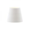NIZZA 18/15 sjenilo bijela polycotton/bijelo pvc max. 28W