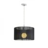 GLAMOUR 35/20 viseća crna 230V LED E27 15W