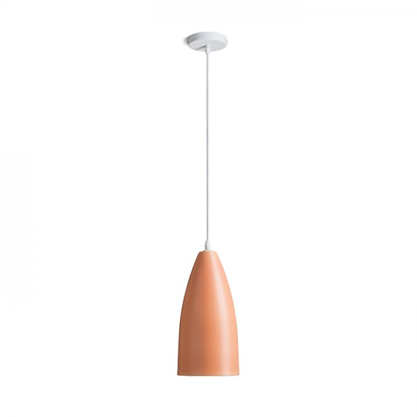 TUTTI viseća narančasta keramika 230V LED E27 15W