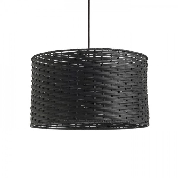 FIATLUX 41/24 viseća crna bambus 230V LED E27 15W