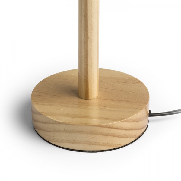 MAUI stolna baza drvo 230V LED E27 11W