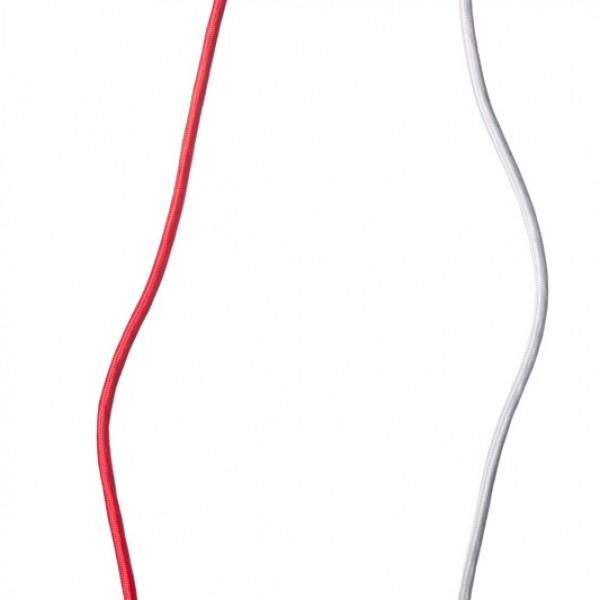 FIT 3x0,75 4m textilni kabel bijela 230V