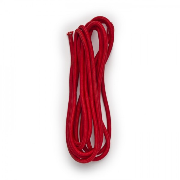 FIT 3x0,75 4m textilni kabel crvena 230V