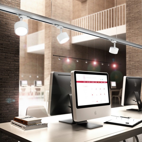 PIXIE za 3F stazu bijela krom 230V LED GX53 7W