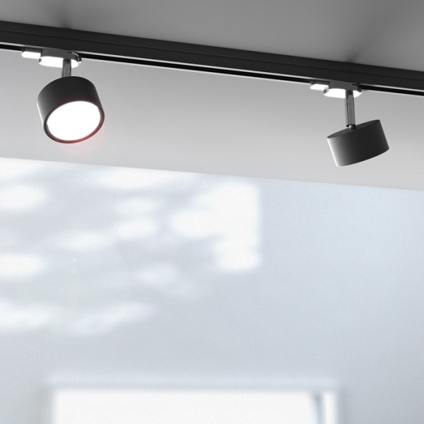 PIXIE za 3F stazu crna krom 230V LED GX53 7W