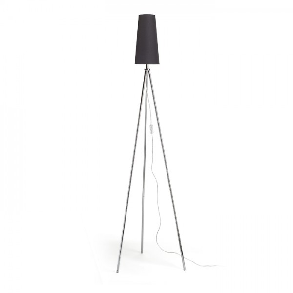 CONNY 15/30 stolno sjenilo crna polycotton/zlatna folija max. 23W