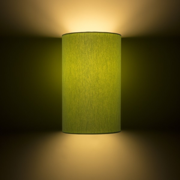 RON W 15/25 zidna Chintz limeta/bijelo pvc 230V LED E27 15W