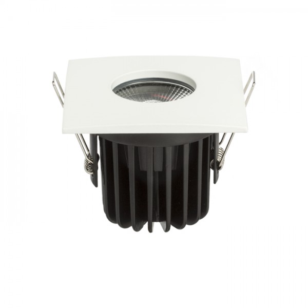 WATERBOY SQ mat bijela 230V LED 10W 40° IP65 3000K