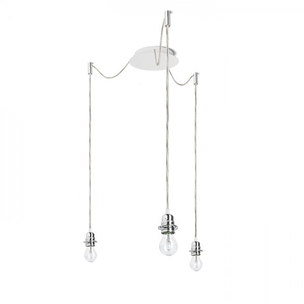 KOMBIX 3 viseći komplet BO+TK+KG 230V LED E27 3x15W