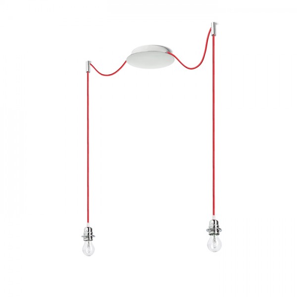 KOMBIX 2 viseći komplet KO+CVK+KG 230V LED E27 2x15W