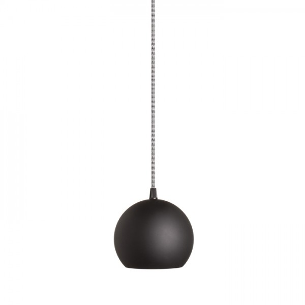 COPA viseća crna staklo 230V LED E27 11W