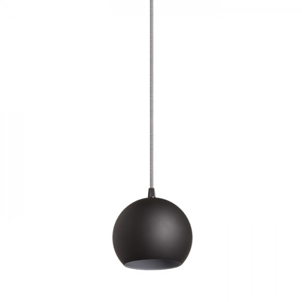 COPA viseća crna staklo 230V LED E27 11W