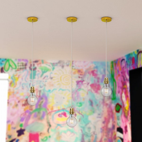 ELISA viseći komplet ZO+BK+ZG 230V LED E27 15W