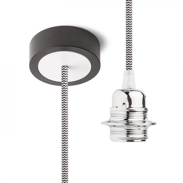 HEX viseći komplet ČZ+Č/BK+CHO+BK1 230V LED E27 15W