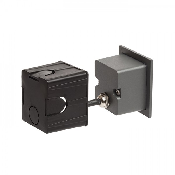 TESS SQ ugradna antracit 230V LED 3W IP54 3000K