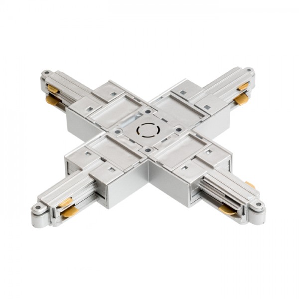 1F X konektor srebrno siva 230V