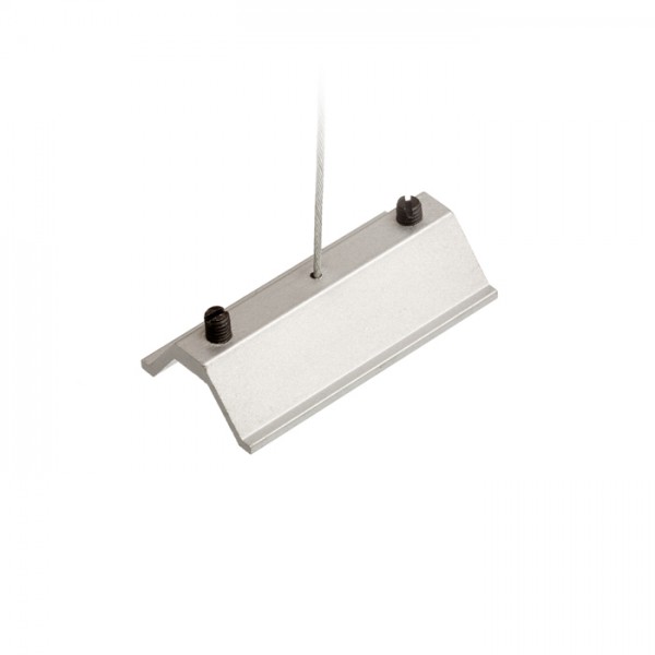 1F 2m viseći komplet srebrno siva