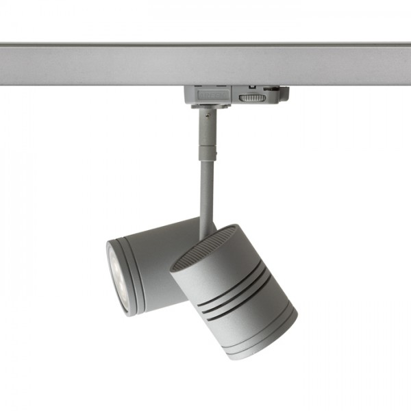 BEEBA II za 3F stazu srebrno siva 230V LED GU10 2x8W