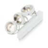 KELLY LED III zidna bijela 230V LED 3x12W 24° 3000K