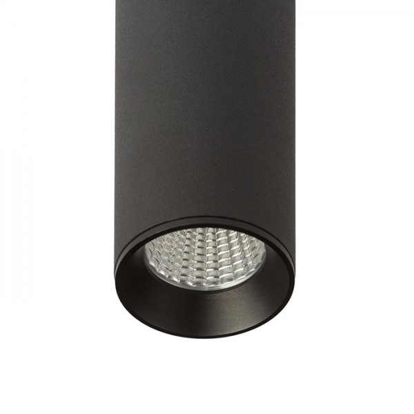 RIGA 18 stropna crna 230V LED 4W 38° 3000K