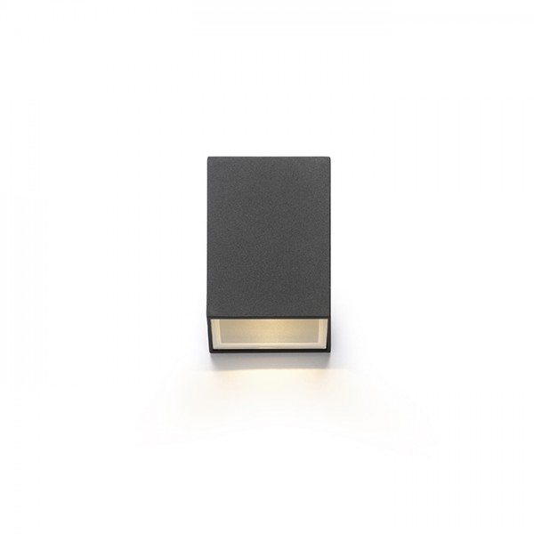 PEKKO zidna crna 230V LED 3W 67° IP54 3000K