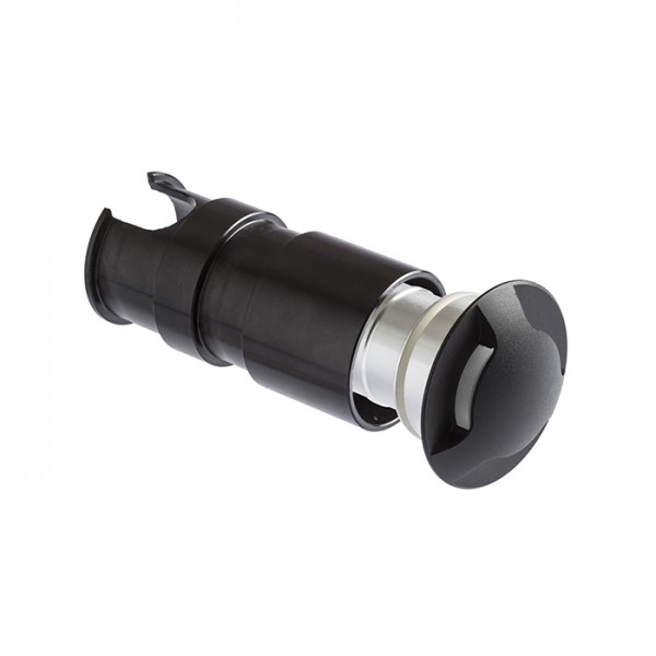 KICK III ugradna crna 230V LED 3W IP54 3000K