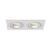 PASADENA GU10 SQ II ugradna brušeni aluminij 230V LED GU10 2x7W