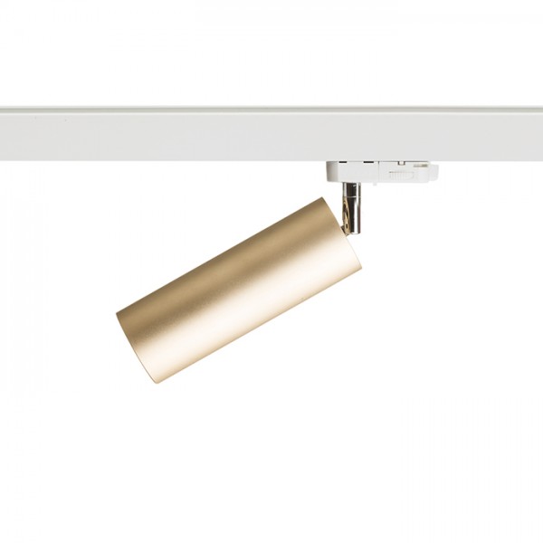 MAVRO za 3F stazu zlatna 230V LED 12W 38° 3000K