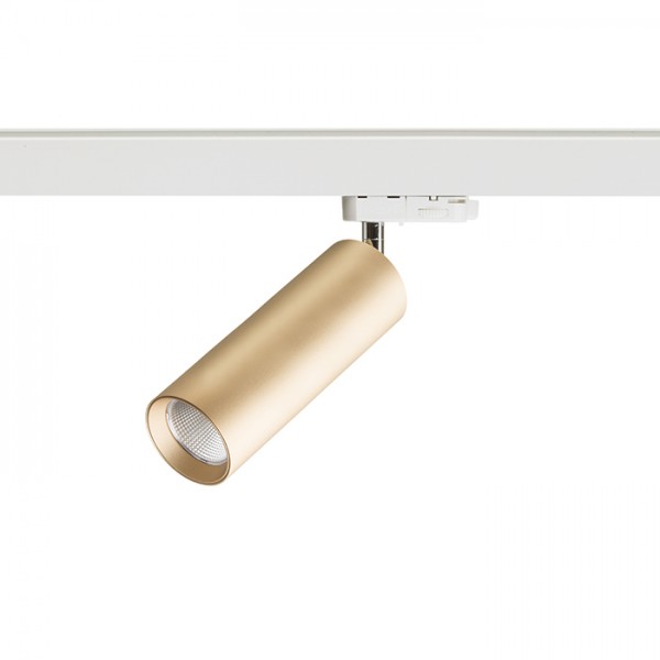 MAVRO za 3F stazu zlatna 230V LED 12W 38° 3000K