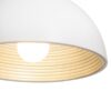 CARISSIMA 40 viseća mat bijela/srebrno siva 230V LED E27 15W
