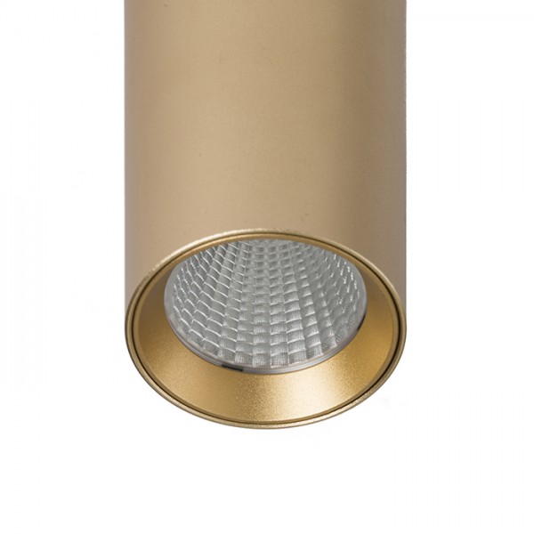 MAVRO DIMM viseća zlatna 230V LED 12W 38° 3000K