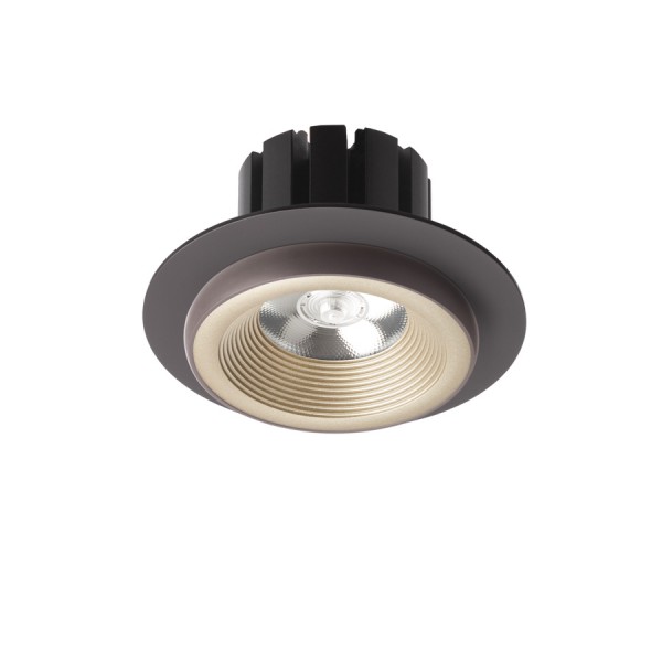 SHARM R I ugradna biserno zlato/smedja 230V LED 10W 24° 3000K