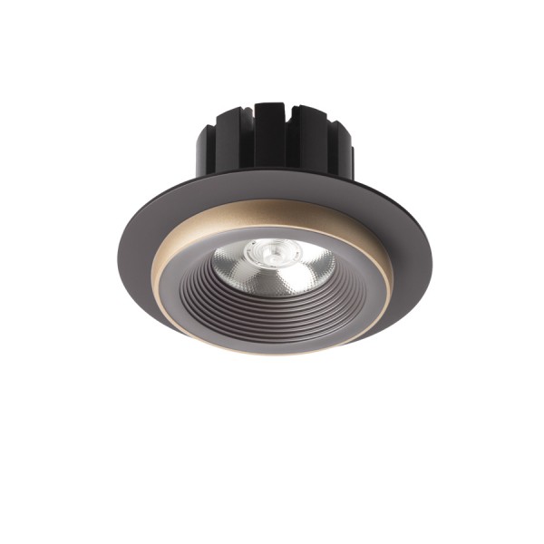 SHARM R I ugradna smedja/biserno zlato 230V LED 10W 24° 3000K