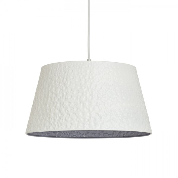 BUCKY 40 viseća bijela/siva metal 230V LED E27 15W