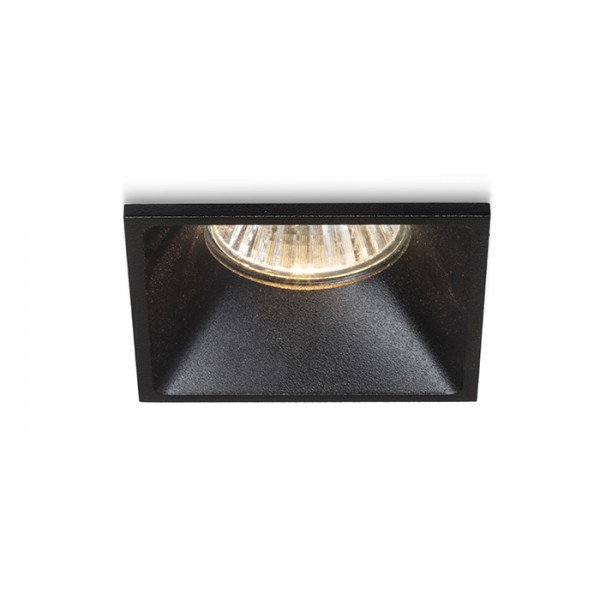 ZURI SQ ugradna crna 230V GU10 35W