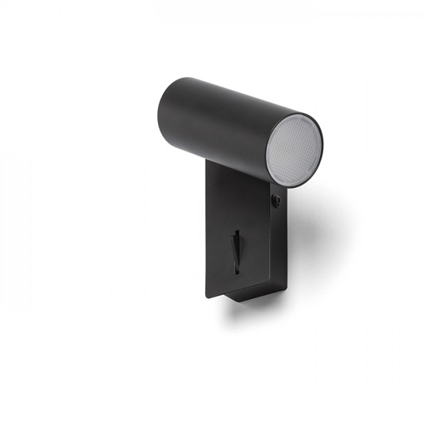 TAPIO I SQ zidna crna 230V LED 4.5W 3000K