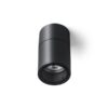 SORANO stropna crna plastika 230V LED GU10 8W IP44