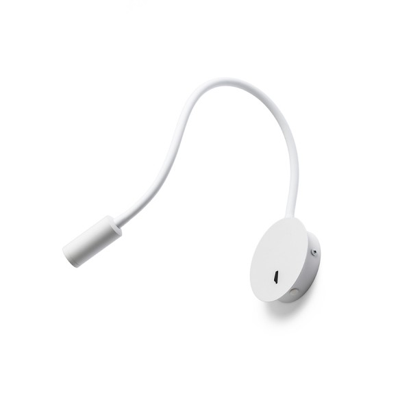 VALE zidna bijela 230V LED 3W 30° 3000K