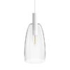 BELLINI L E14 viseća bijela prozirno staklo 230V LED E14 15W