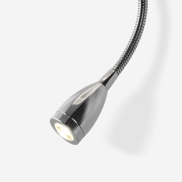 PERTH zidna s LED spot svjetiljkom bež/bijela krom 230V LED E14 LED 7+3W 30° 3000K