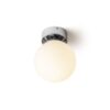 BOLLY 17 stropna opalno staklo/krom 230V LED E27 11W IP44