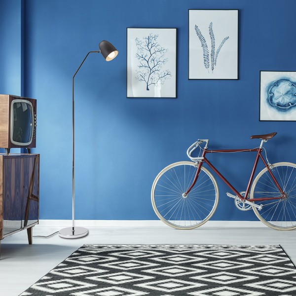 PRAGMA podna crna krom 230V LED E27 11W