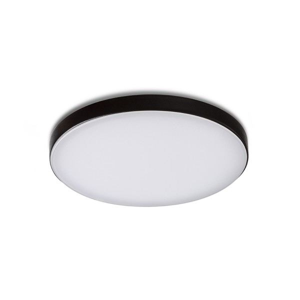 BJORK R 9 ugradbena crna 230V LED 6W 3000K