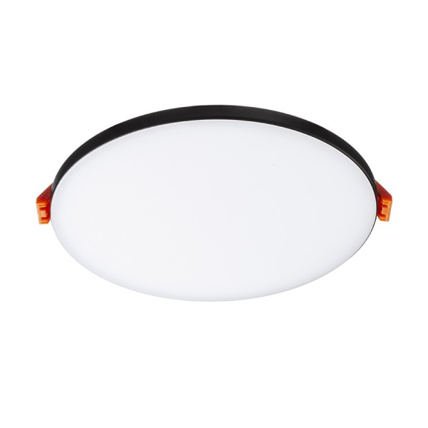 BJORK R 20 ugradbena crna 230V LED 18W 3000K