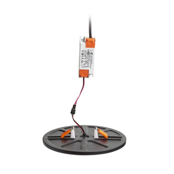 BJORK R 20 ugradbena crna 230V LED 18W 3000K