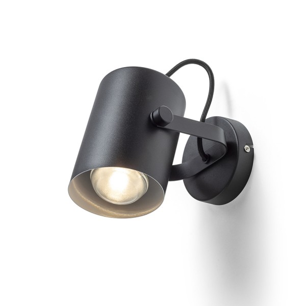HAREN pričvršćena crna 230V LED E27 15W