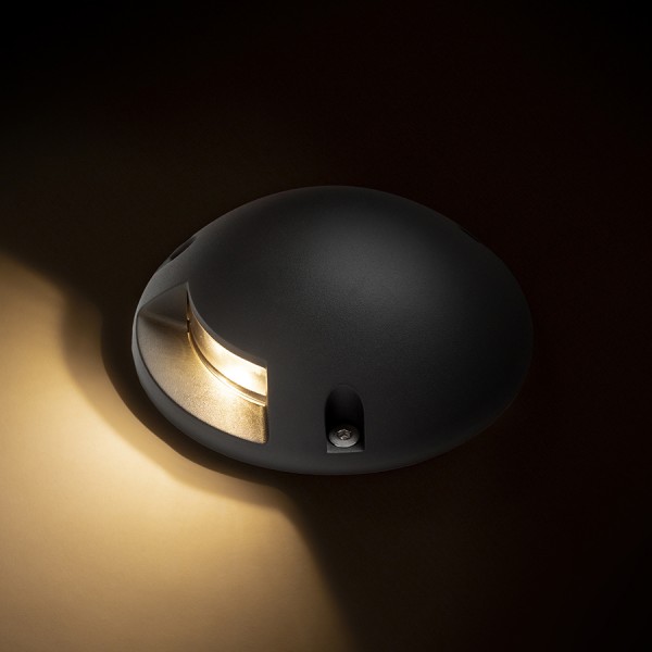 TOPTOP S I antracit 230V LED 1.5W IP67 3000K