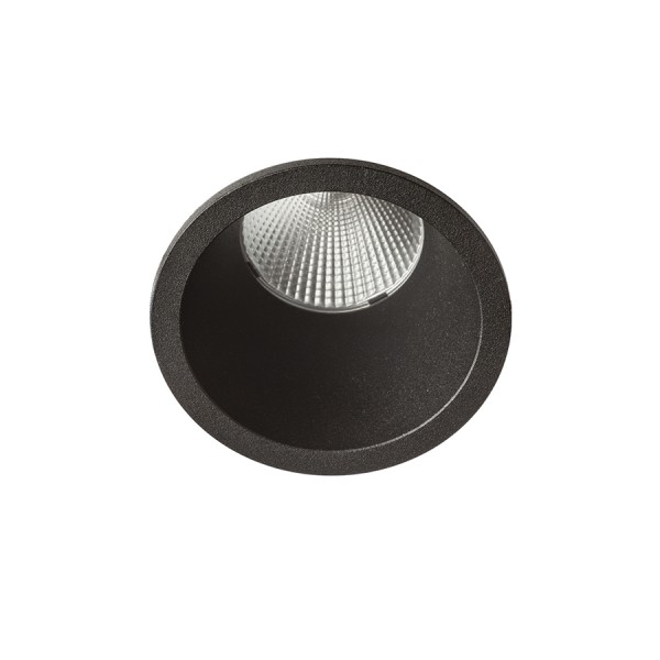 OWEN DIMM ugradbena crna 230V LED 7W 45° IP54 3000K - 1800K