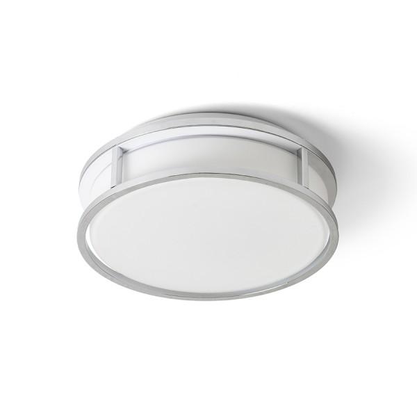 GRANDE LED 25 stropna opal staklo/krom 230V LED 12W IP44 3000K