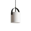 JULIETTA 16 viseća opalno staklo/crna 230V LED E27 15W